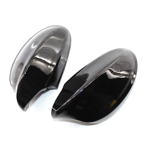 Black Side Wing Mirror Caps Cover M3 Style For BMW E90 E91 E92 E93 Facelifted AS - Foto 3 di 9
