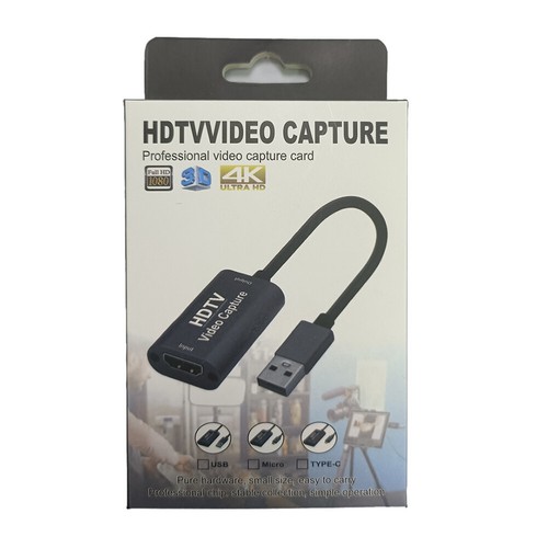 Carte d'acquisition vidéo 4K 1080P, type-c, USB 2.0, HDMI, compatible HDMI FR - Photo 4/12