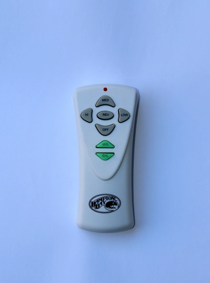 Hampton Bay Ceiling Fan Up/Dn Light and Reverse Remote Control CHQ7081T