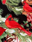 Quilt top: Handmade Christmas Quilt Top- Christmas Cardinals  48"x67" — photo 9