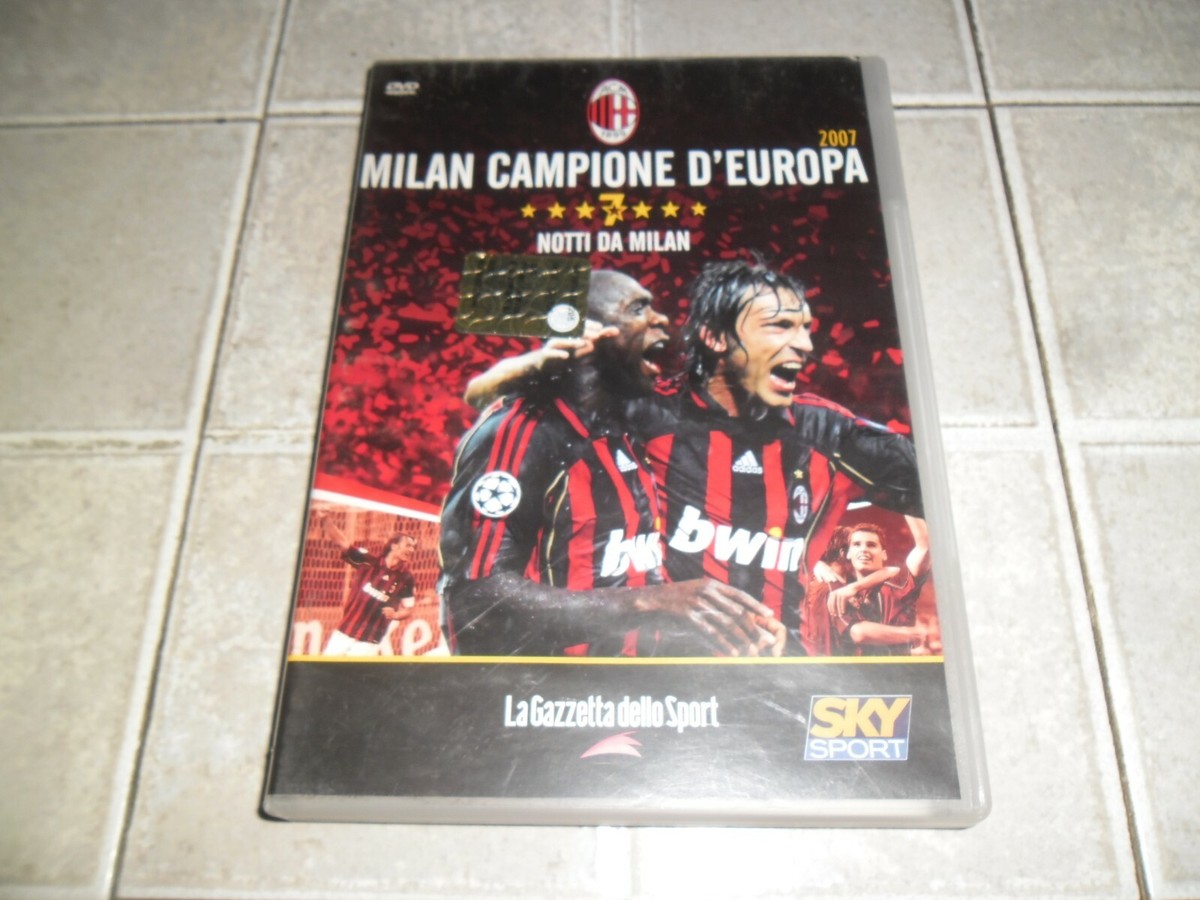 MILAN CAMPIONE D EUROPA 2007 NOTTI DA MILAN DVD VOL OTTIME