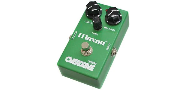 Maxon OD808 Overdrive Guitar Effects Pedal Made in Japan Genuine