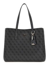 GUESS shoulder bag Meridian II Girlfriend Tote Bag Coal Logo