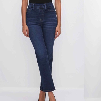 NEW! GOOD AMERICAN POWER STRETCH PULL-ON STRAIGHT