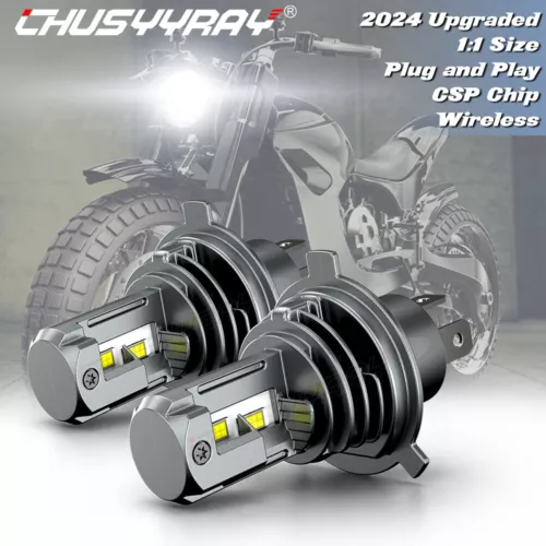 Super LED light bulb for YAMAHA Motorcycle XV250 Virago 2002-2007 Headlight: USA - Picture 1 of 15