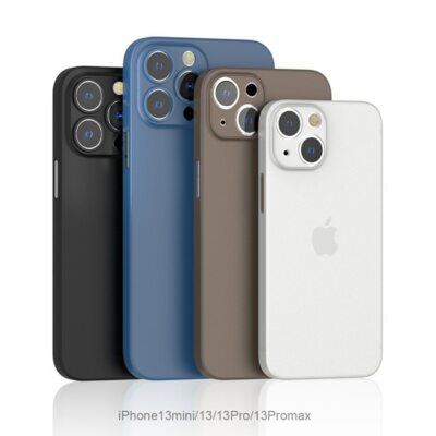 dünne Schutzhülle iPhone 13 14 15 pro mini max 2022 Ultra Slim case 0,3mm Schale