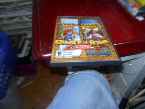 PC GAME - CRADLE OF ROME 1 & 2: 2 GAME COLLECTION