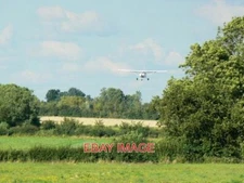 PHOTO  REDLANDS FLYING SCHOOL WANBOROUGH LIGHT PLANE NOW WITH JUST THE PILOT ABO