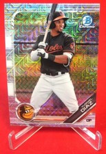Yusniel Diaz Topps Bowman Chrome MOJO 2019 Baseball Card #BCP-109 Mint