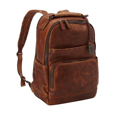 FRYE Logan Backpack Backpack Cognac Antique Pull Up One Size  display picture 2