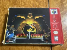 Mortal Kombat 4 N64 Complete CIB Good Condition with RARE Poster