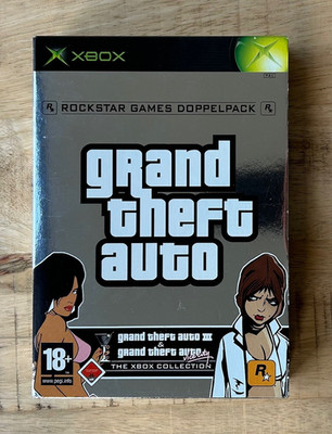 GTA Grand Theft Auto Doppelpack XBOX & XBOX360 Slim/Elite - Komplett/Top Zustand