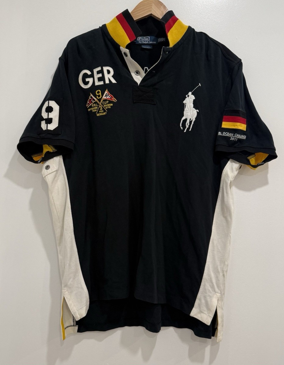 Vintage Polo Ralph Lauren Germany #9 Polo Shirt Chief Keef Big