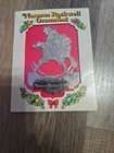 Norman Rockwell 1983 Vintage Coca Cola Christmas Ornament Gold McDonald's