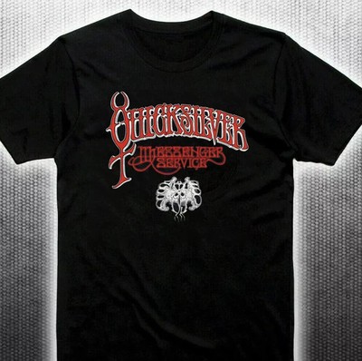 Quicksilver Messenger Service Logo Black Cotton Shirt S-5XL