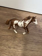 Schleich Pinto Stallion Retired 2006 Model Horse Figure VGC Collectable