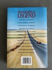 Managing A Legend: Stirling Moss And Ken Gregory. Author & Gregory Signed — photo 2
