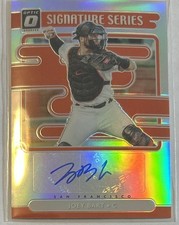 2021 Donruss #SS-JB Joey Bart Signature Series Holo