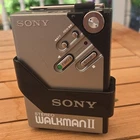 Sony Walkman II WM-2 Portable Cassette Player Silver/Black