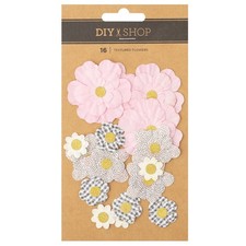 American Crafts DIY Shop -Textured Flowers