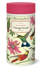 Cavallini  Co. Hummingbirds Vintage Style 1000 Piece Puzzle
