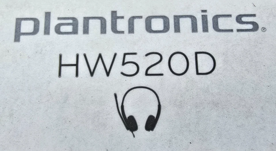 Plantronics HW520D EncorePro Digital Noise-Cancelling Headset (NEW In Box) - Image 2 of 4