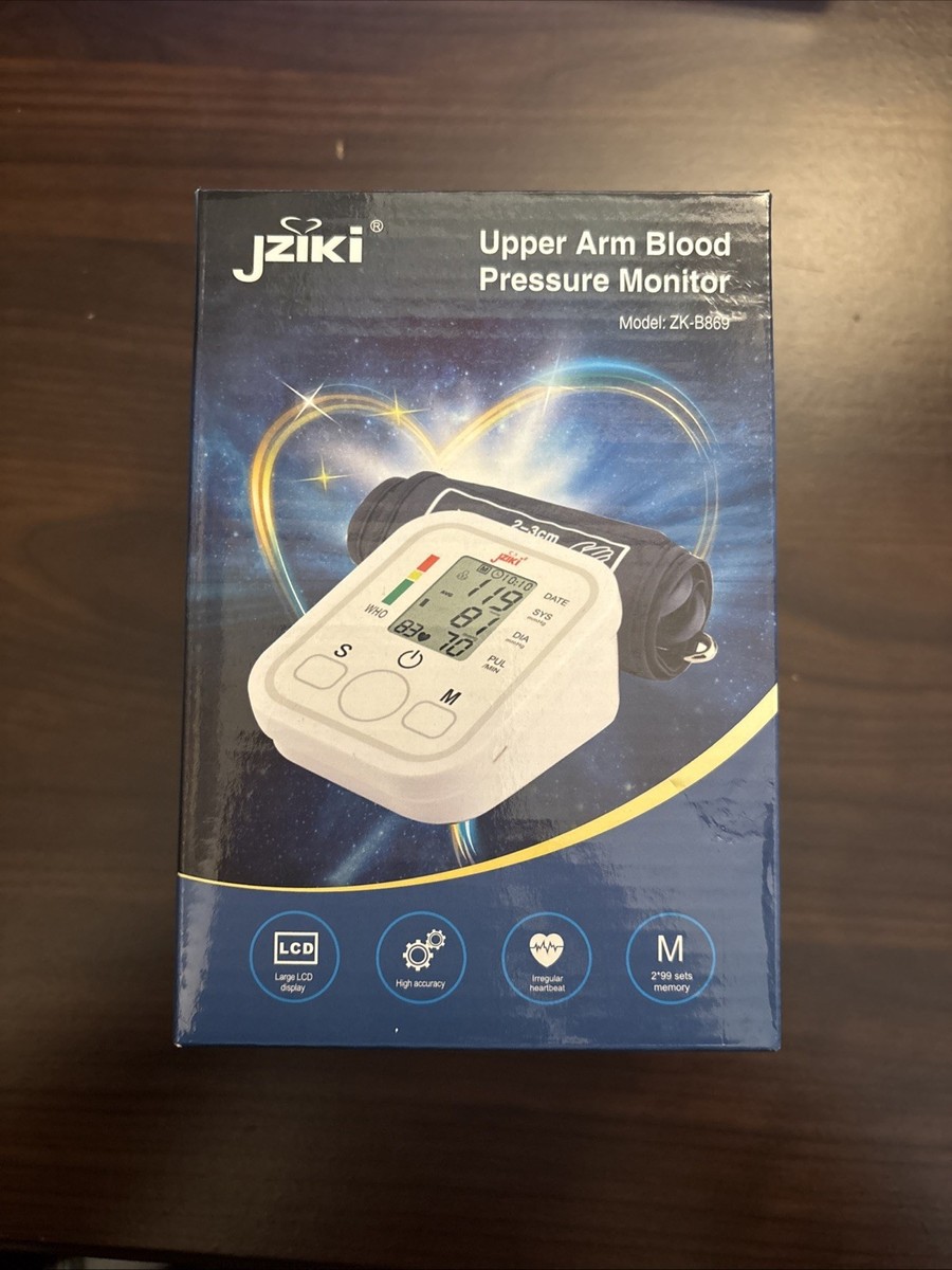 Jziki ZK-B869 Upper Arm Blood Pressure Monitor | eBay
