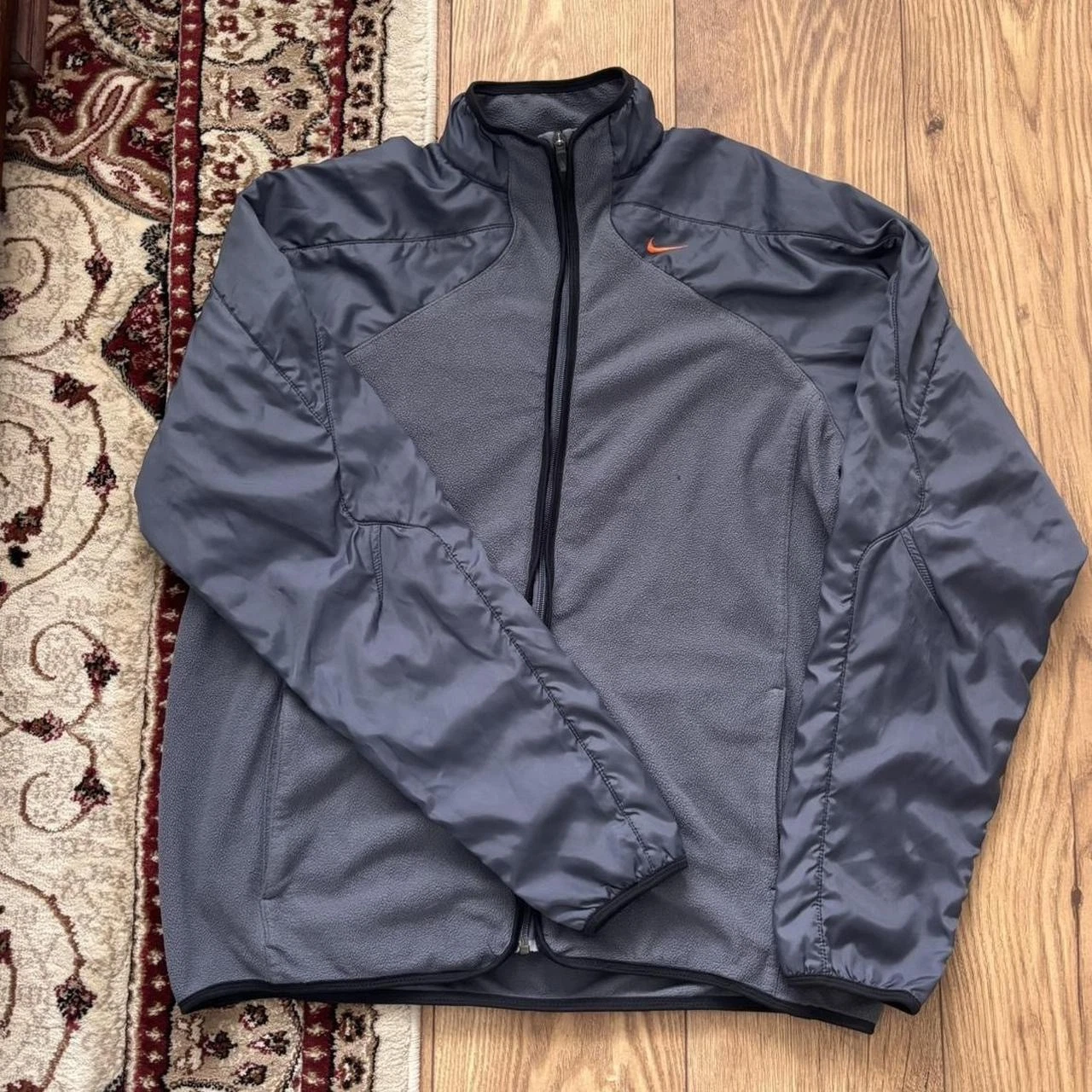 Vintage Nike fleece windbreaker jacket, size XL extra large