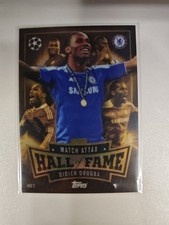 CARTE TOPPS UEFA CHAMPIONS LEAGUE 2025-26 DIDIER DROGBA #HOF 1 HALL OF FAME