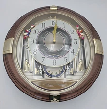 Seiko Melodies In Motion Beatles Trumpeting Angels LED Wall Clock QXM111GRH