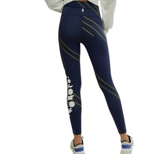 Free People FP Movement Never Better Graphic Leggings Black Combo SMALL