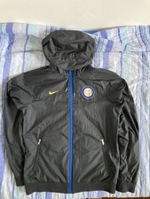 Giacca Nike Inter Windrunner nera con cappuccio taglia