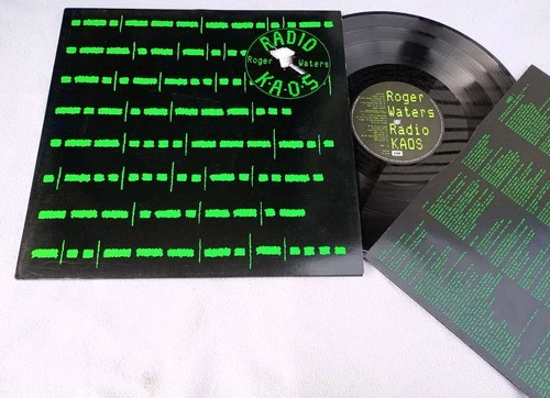 ROGER WATERS RADIO KAOS OG '87 UK VINYL LP A1U/B1U Pink Floyd Prog PLAY TESTED