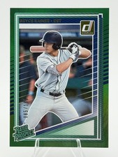 2025 Panini Donruss - Rated Prospects Bryce Rainer #189 Green /199 (RC)