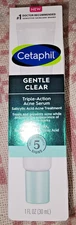 Cetaphil - Gentle Clear - Triple Action Acne Serum 1 fl oz ( 30 mL) exp. 03/2026