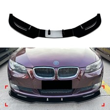 Schwarz Front Stoßfänger Spoilerlippe Splitter Für BMW 3er E92 E93 2006-2013