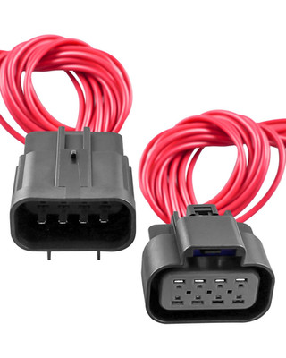 2007-15 Silverado 1500 2500 3500 8-Pin Headlight Connector Compatible Replacemen