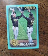 2024 Topps Update Series - Veteran Combos Tatís Jr., Merrill #US48 Aqua (RC)