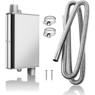 Abgasschlauch Edelstahl 200cm Schalldämpfer Auto Standheizung Diesel Luftheizung