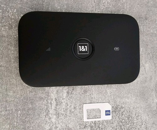Huawei E5573C Mobiler Hotspot 4G LTE WLAN Router - Reisen Camping + SIM Adapter