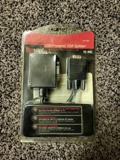 Gigawire 2 Port USB Powered VGA Tv Splitter