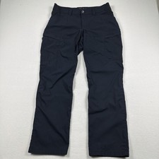 5.11 Tactical Cargo Pants Blue Women s Size 14 High Rise Comfort 34 X 31