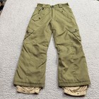 686 Snow Pants Youth Extra Large Green Smarty Waterproof Snowboard Ski Cargo Boy