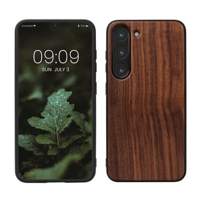 Holz Schutzhülle für Samsung Galaxy S23 Hardcase TPU Bumper Holz Hülle