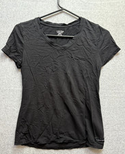 Calvin Klein Performance Short Sleeve T-Shirt Black Tee Women  s Small