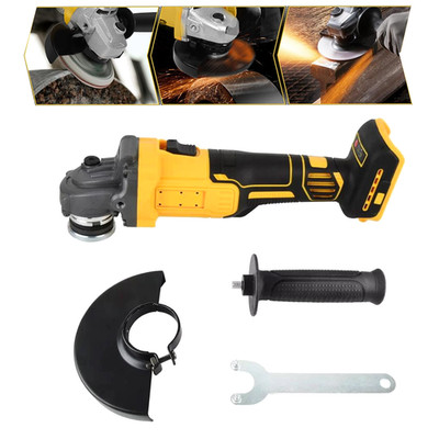 Cordless Angle Grinder Compatible Dewalt 20V MAX Battery 4-1/5'' Brushless Tool