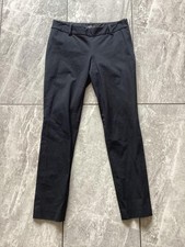 Babaton Pants Womens 0 Black Bi-Stretch Side Zip Dress Trousers Slim Aritzia