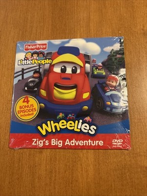Fisher Price Little People Wheelies Eddie & The Mystery Driver DVD NEW SEALED