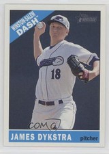 2015 Topps Heritage Minor League Edition James Dykstra #54 f6q