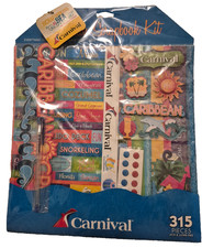 3 Birds Scrapbook Kit Carnival Caribbean Cruise Vacation New Sealed 2010